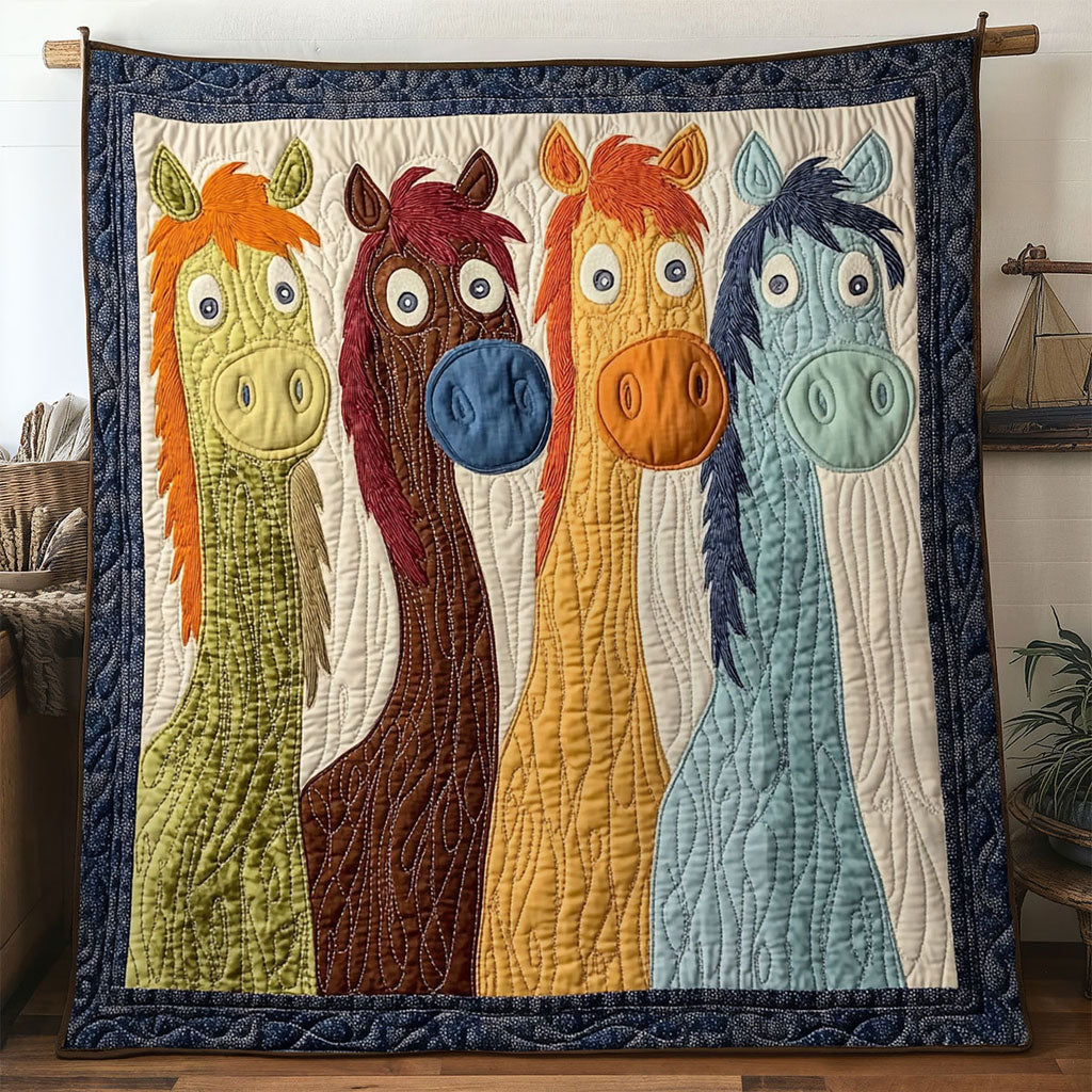Colorful Horse WN0601014CL Quilt