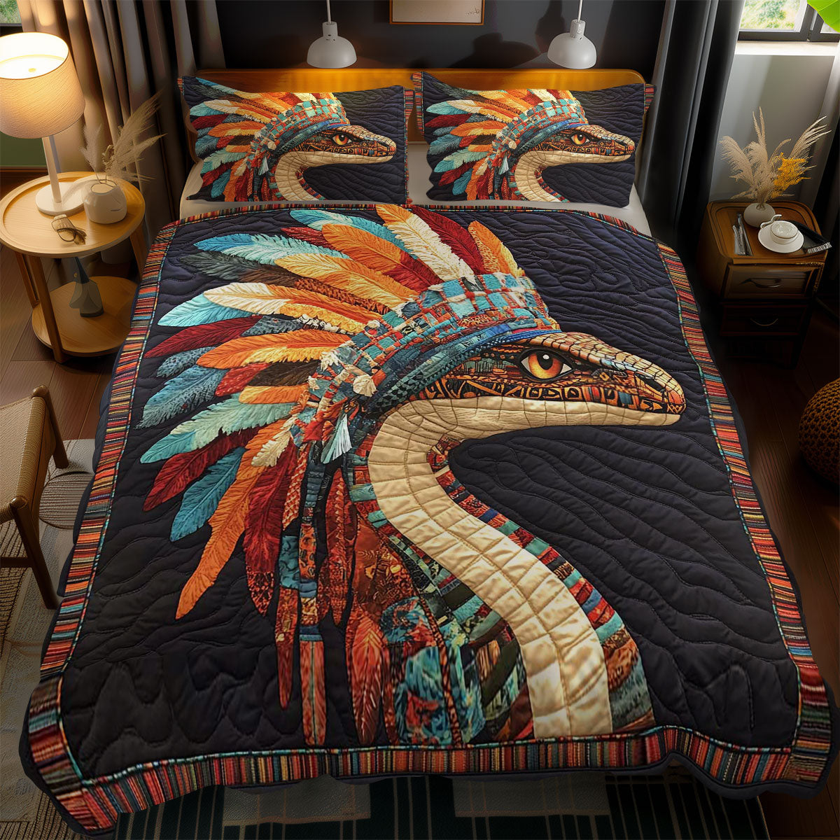 Dreamcatcher Snake WN0302050CL Duvet Cover Set