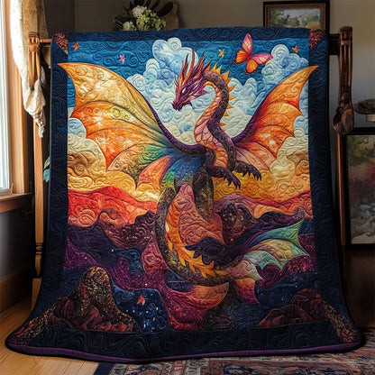 Solar Flare Dragon WN1702056CL Quilt