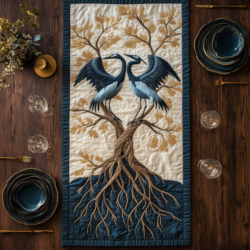 Rooted In Love CP2905012CL Quilted Table Runner