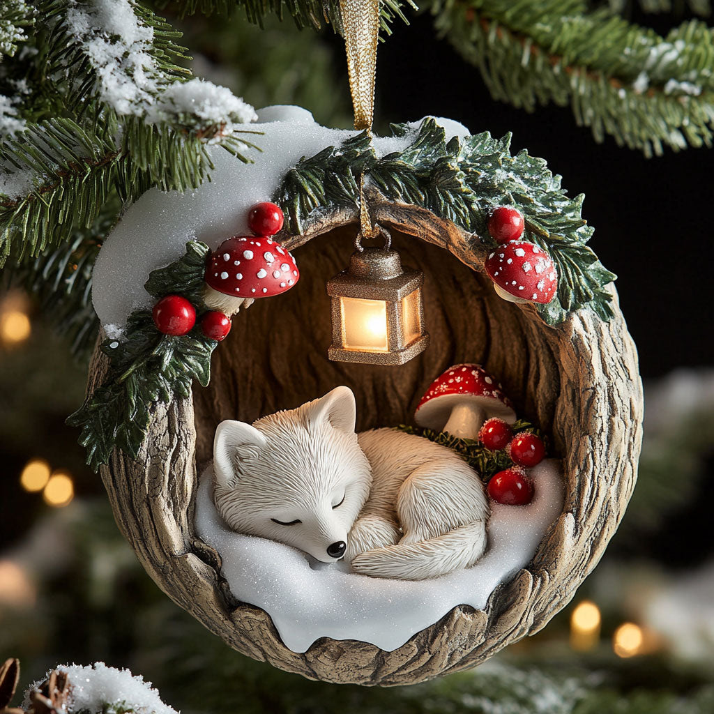 Wolf Haven CP0312252CL Christmas Ornament
