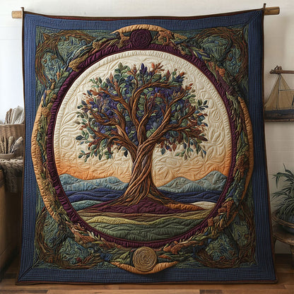 Serene Tree Of Life WN1001038CL Quilt