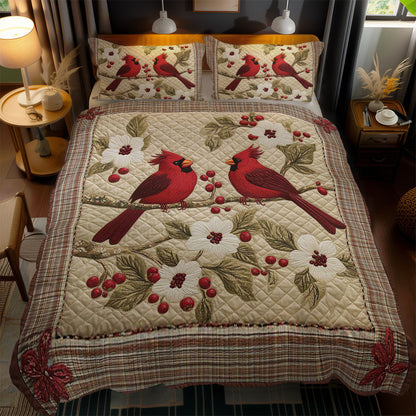 Winter Cardinal WN2102018CL Duvet Cover Set