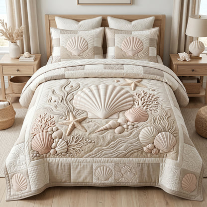 Coastal Seashell XR2005010CL Duvet Cover Set