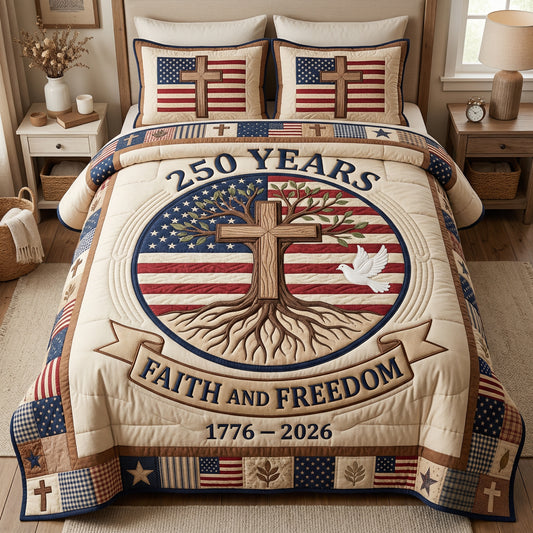 Faith And Freedom XR0804021CL Duvet Cover Set