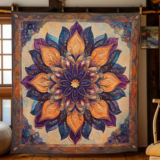 Mystic Flower Mandala WN0402041CL Quilt