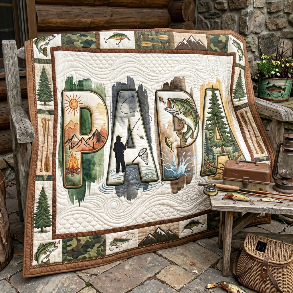 Outdoor Adventure Papa WN1506013CL Quilt