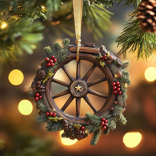 Holiday Wagon CP0312192CL Christmas Ornament