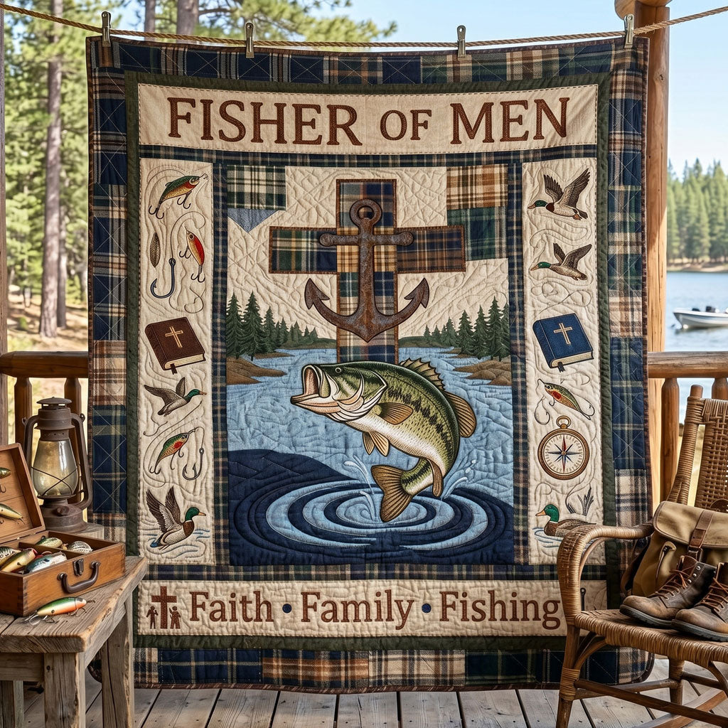 Fisherman’s Faith WN2105008CL Quilt