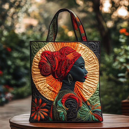 Melanin Majestic XR3010028CL Quilted Tote Bag