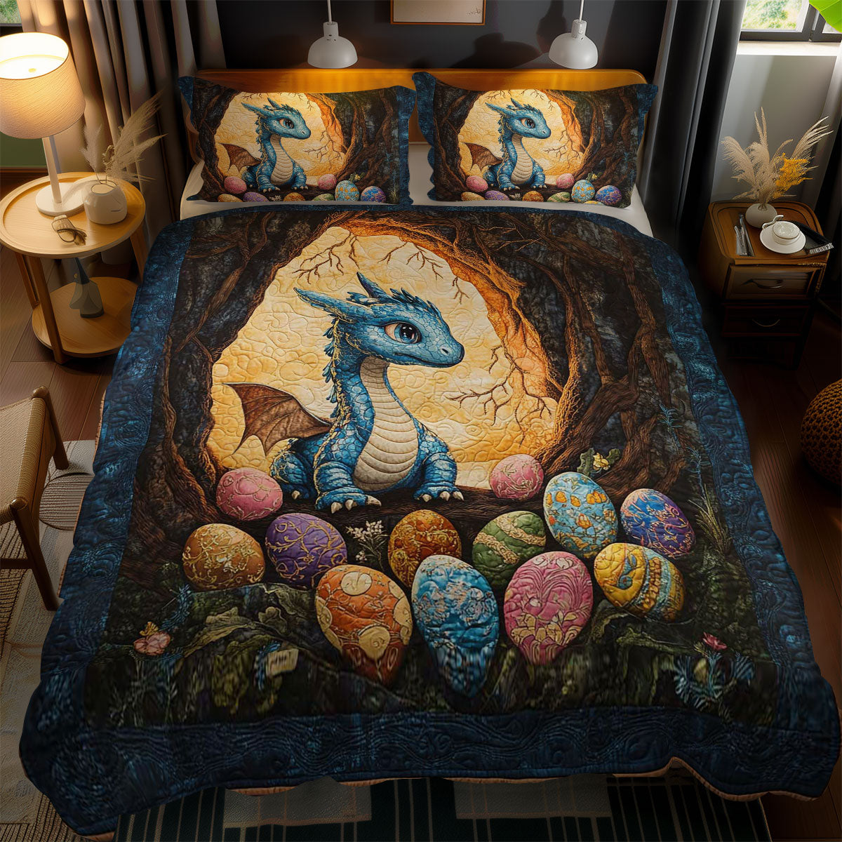 Dragon’s Easter Nest WN1701100CL Duvet Cover Set