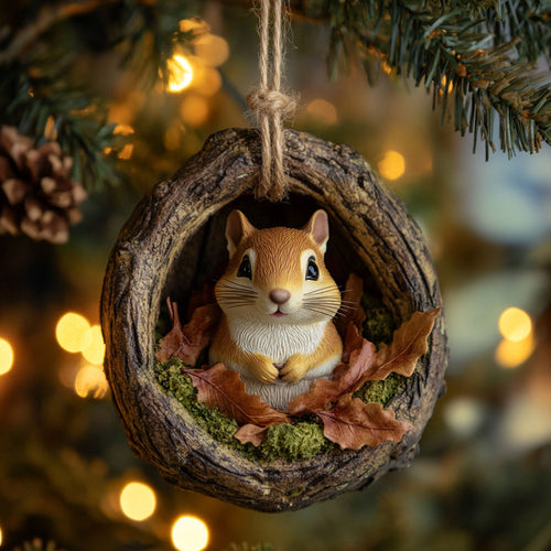 Christmas Chipmunk WN2411012CL Christmas Ornament