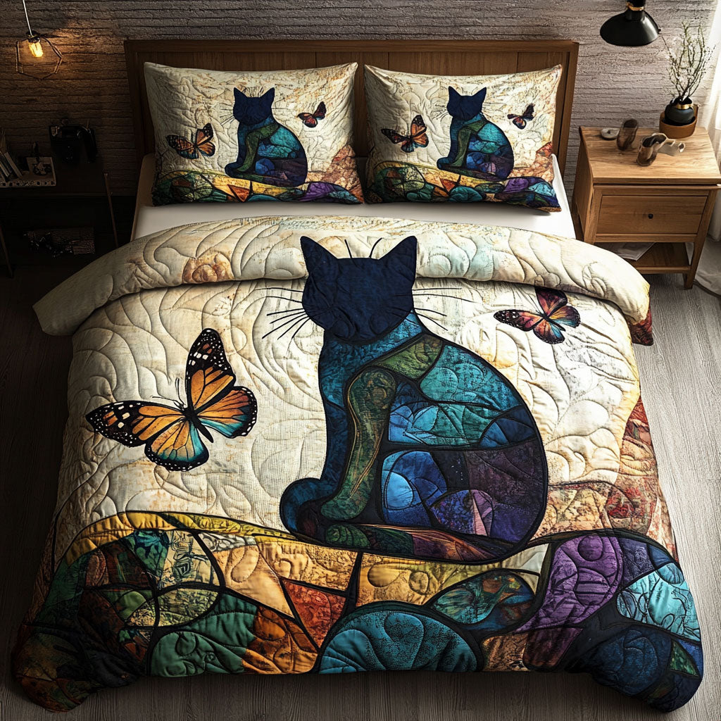 Poetic Cat WN0701077CL Duvet Cover Set