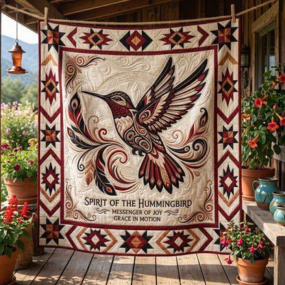 Spirit Of The Hummingbird WN0906015CL Quilt