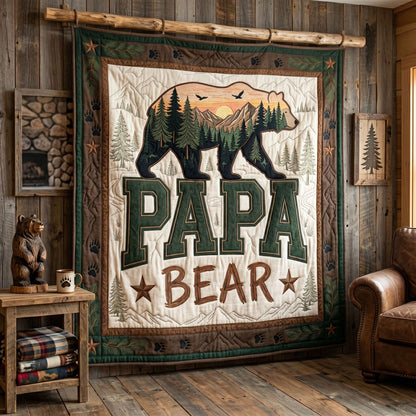 Papa Bear Mountain Sunset WN1006013CL Quilt