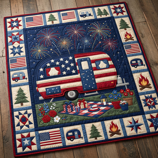 Camping Night America XR1004031CL Quilt