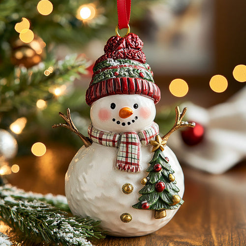 Merry Snowman CW1310002CL Christmas Ornament