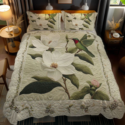 Magnolia Whisper And Hummingbird WN1203112CL Duvet Cover Set