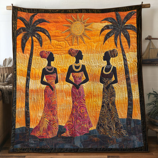 African Bloom WN2305001CL Quilt