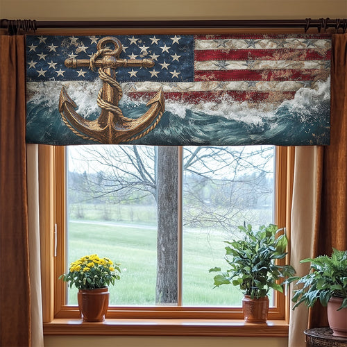 Anchor Horizon WN0906085CL Quilted Valance