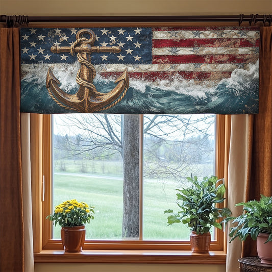 Anchor Horizon WN0906085CL Quilted Valance