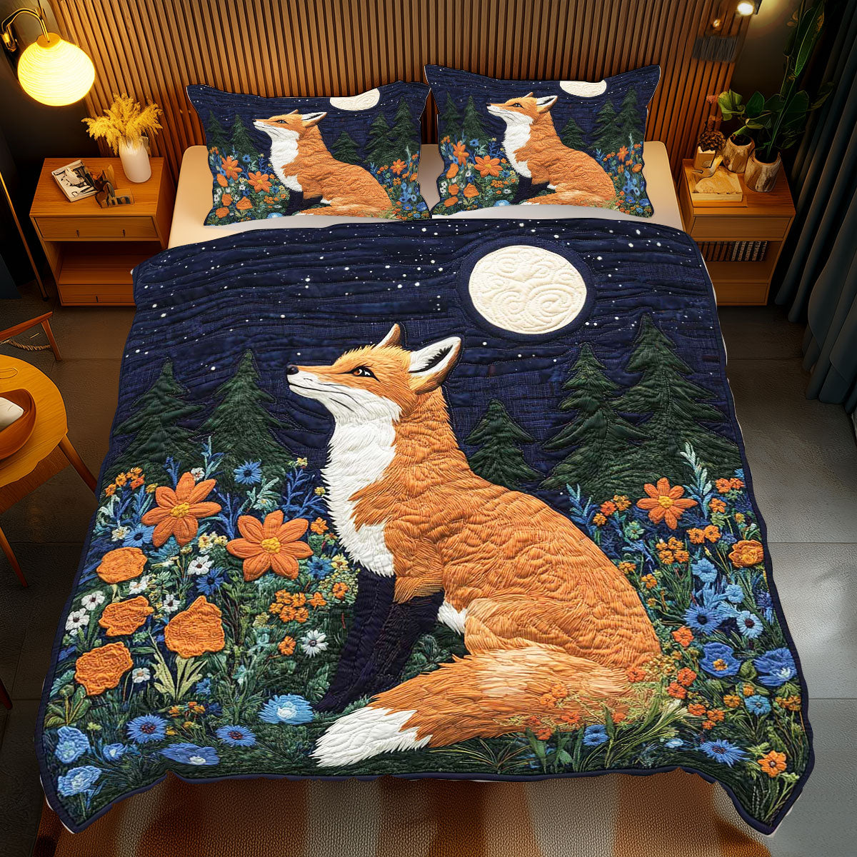 Nighty Fox WP0701056CL Duvet Cover Set