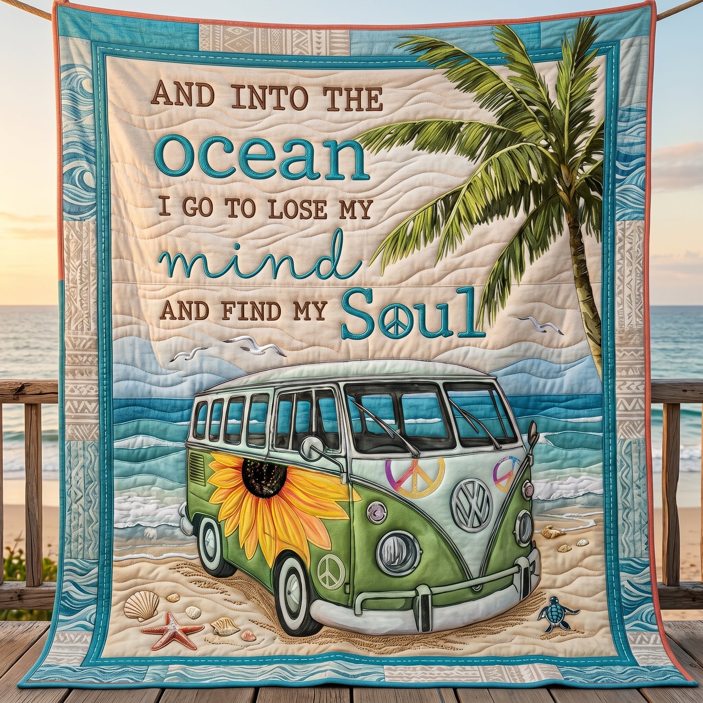 Into The Ocean XR0505006CL Quilt
