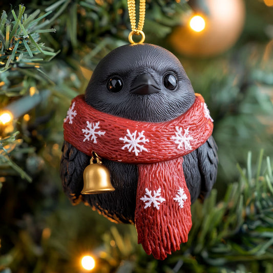 Cozy Raven CP0612106CL Christmas Ornament