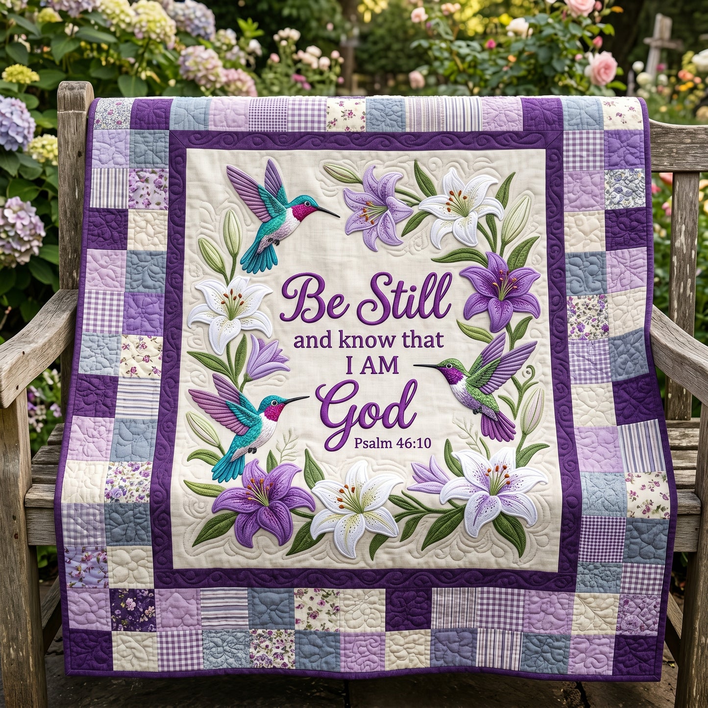 Be Still Lily XR2004023CL Quilt