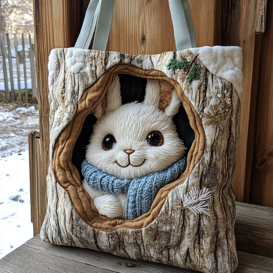 Wood Peek CP0112166CL Quilted Tote Bag
