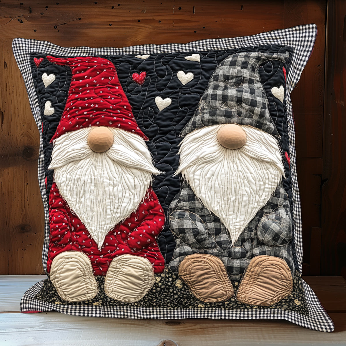 Love Gnomes CP1301056CL Quilt Pillow Case