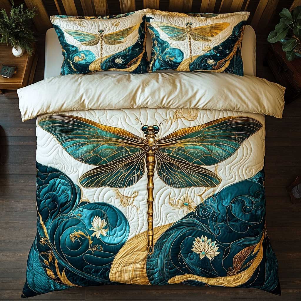 Lotus Magical Dragonfly WP2101038CL Duvet Cover Set