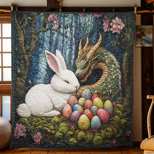 Bunny And Dragon Easter WN1501035CL Quilt