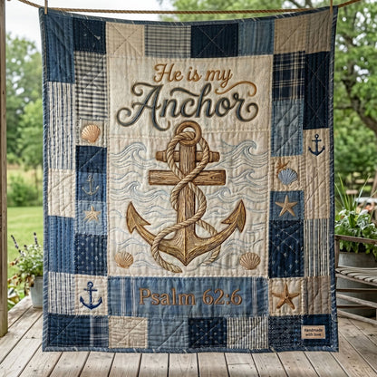Coastal Faith Anchor WN2804004CL Quilt