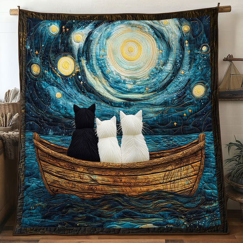 Nightboat Cat WN0501039CL Quilt