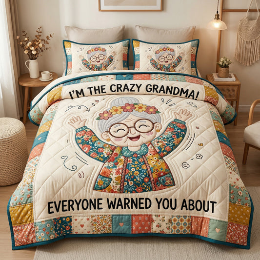 Crazy Grandma XR0804015CL Duvet Cover Set