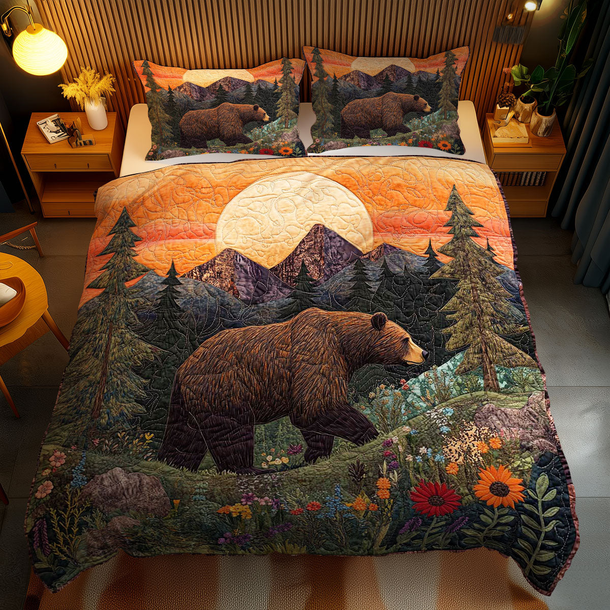 Grizzly Bear Spirit WN1003090CL Duvet Cover Set