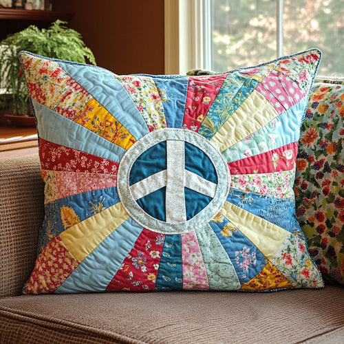 Peaceful Patchwork CW0701109CL Quilt Pillow Case