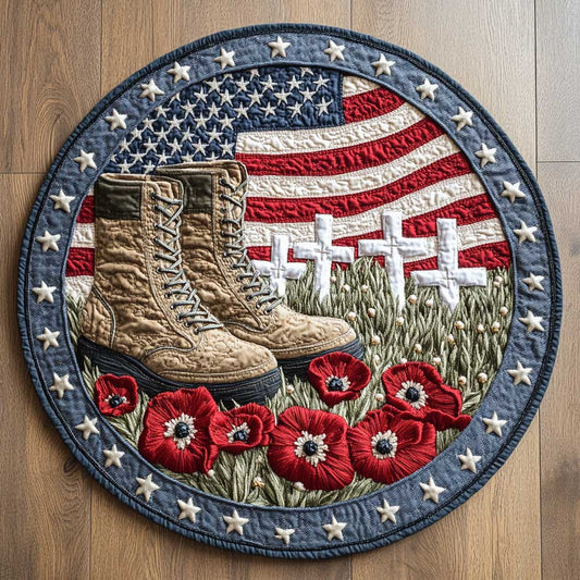 Salute Boots WN2204056CL Quilted Round Mat