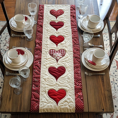 Red Heart CP2805005CL Quilted Table Runner