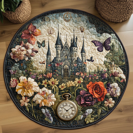 Castle Arcanum WN0408009CL Quilted Round Mat
