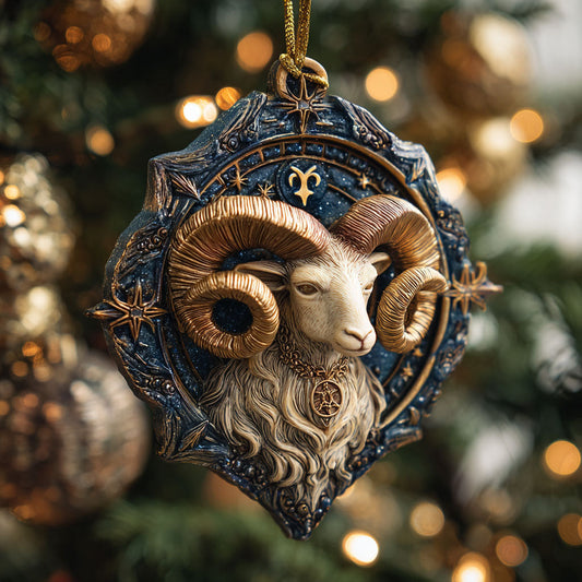 Celestial Ram CP0912093CL Christmas Ornament