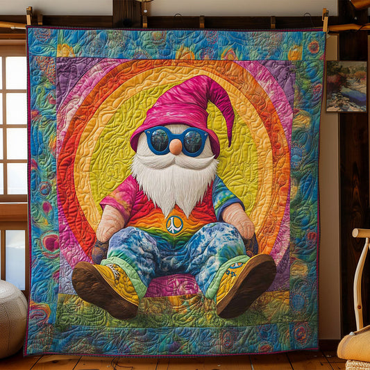 Peaceful Gnome WN0701044CL Quilt