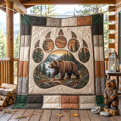 Mountain Bear Paw WN1905007CL Quilt