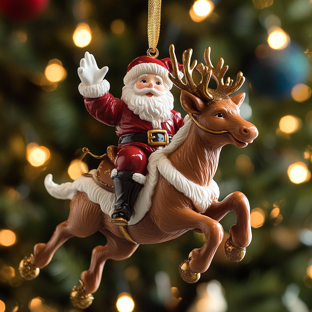 Holiday Gallop CP2811004CL Christmas Ornament