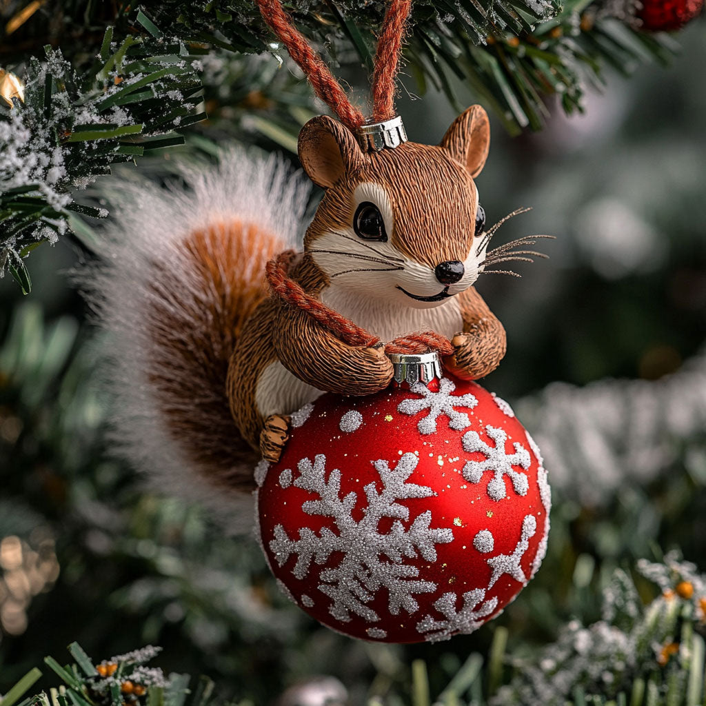 Squirrel Snowy Ornament WN2411083CL Christmas Ornament