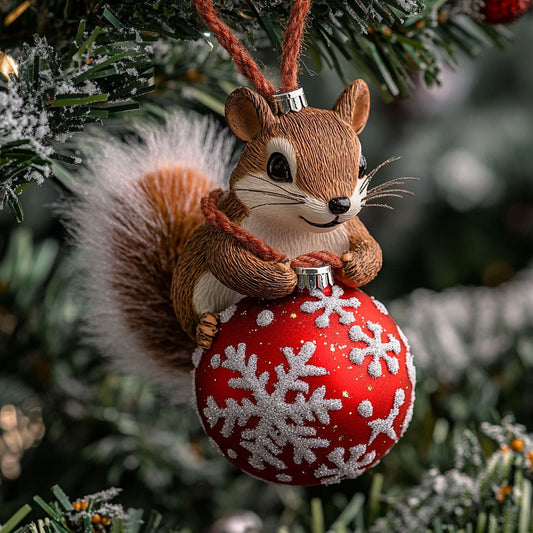 Squirrel Snowy Ornament WN2411083CL Christmas Ornament