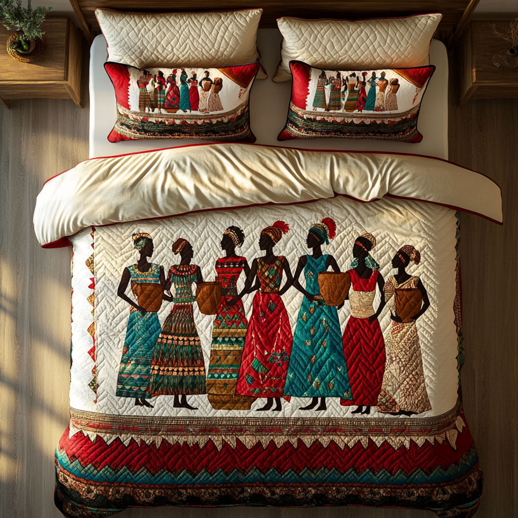 African Beauty CP0207012CL Duvet Cover Set