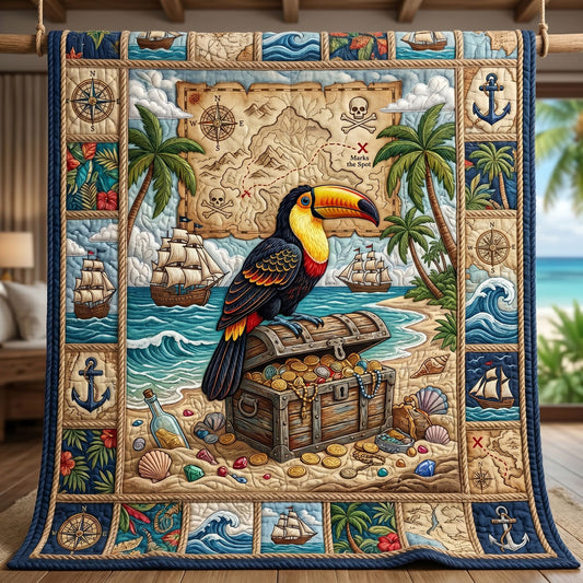 Toucan Treasure Bay WN1605015CL Quilt