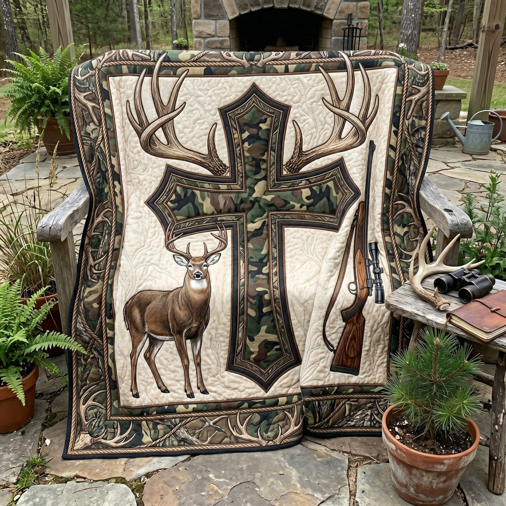 Rustic Hunter Faith WN0805013CL Quilt